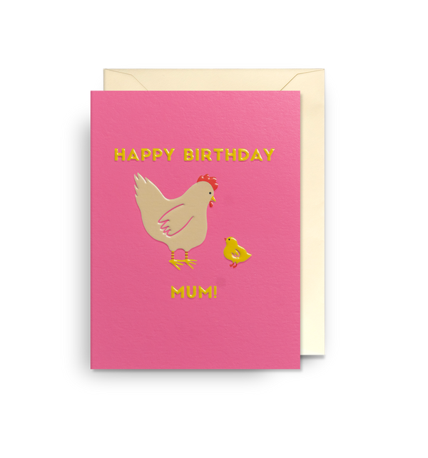 Happy Birthday Mum Mini Card