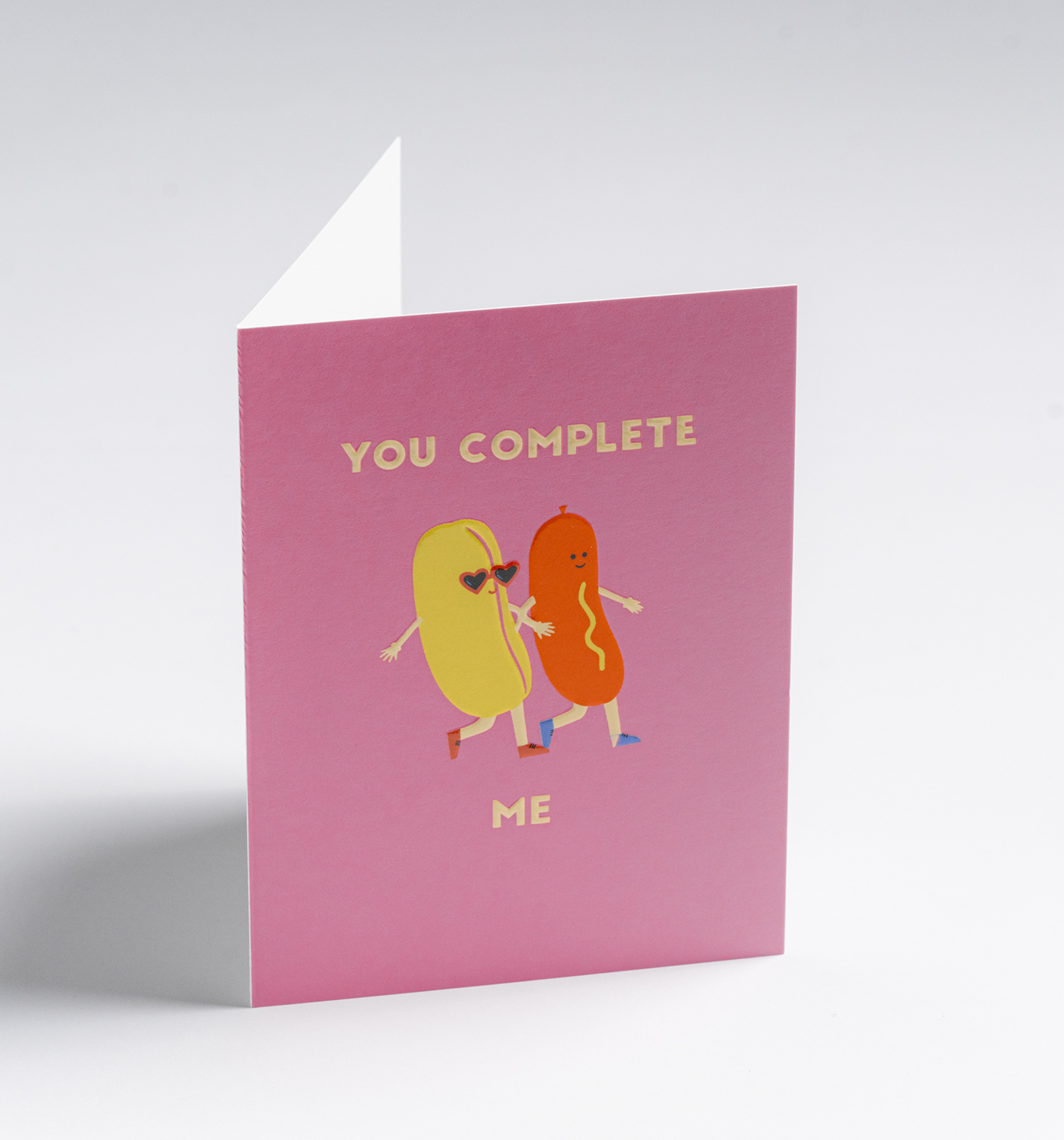 You Complete Me Mini Card