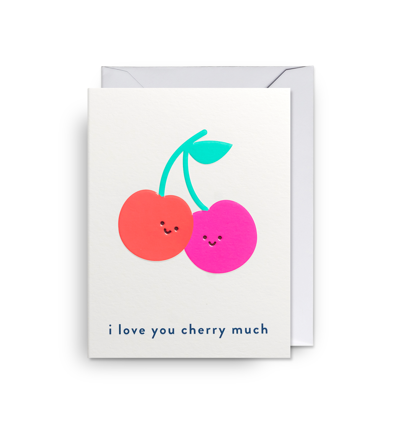 I Love You Cherry Much Mini Card