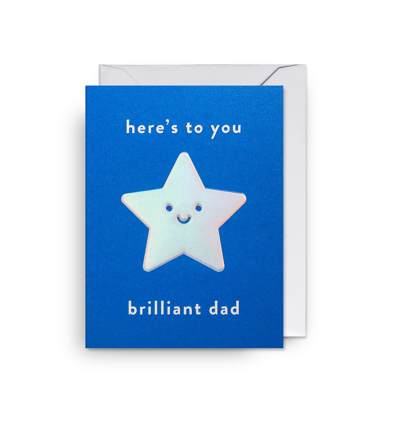 Here's To You Brilliant Dad Mini Card