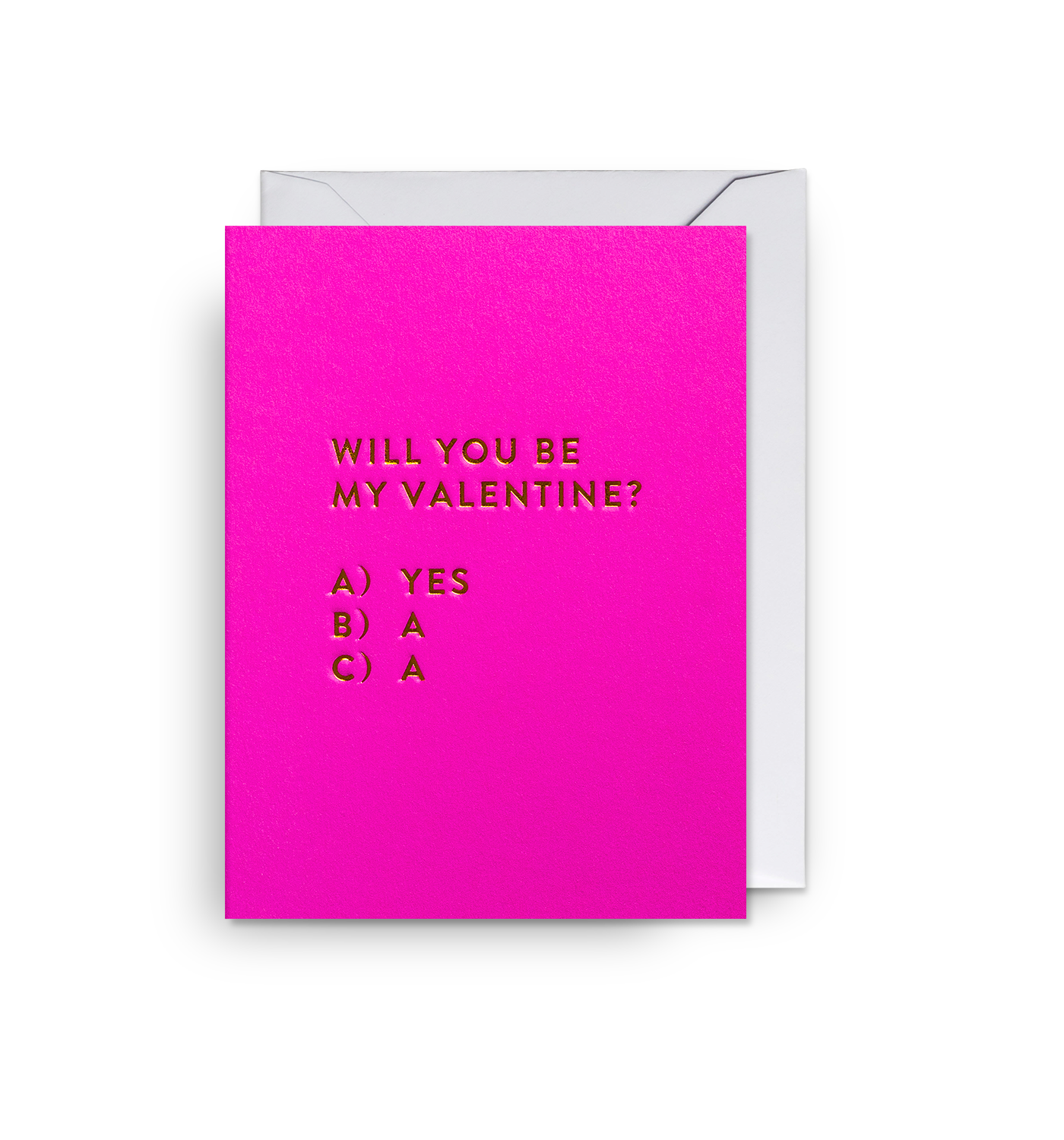 Will You Be My Valentine? Mini Card