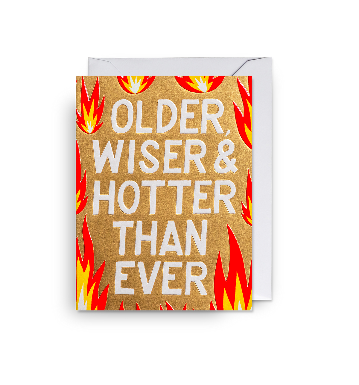 Older Wiser & Hotter Than Ever Mini Card