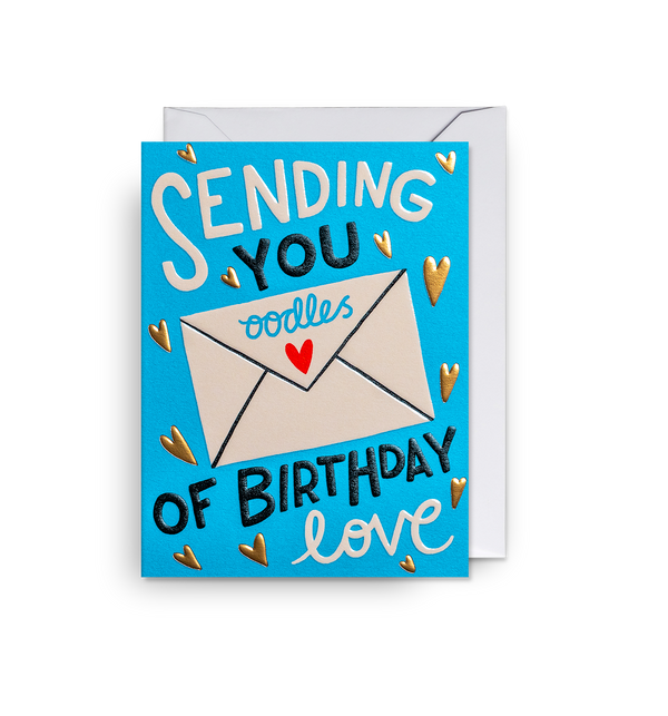 Sending You Oodles of Birthday Love Mini Card
