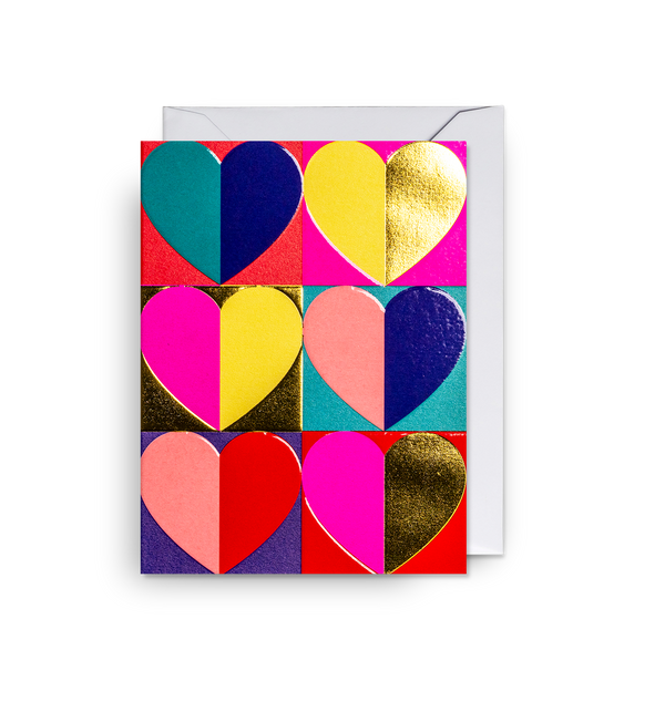Love Hearts Mini Card