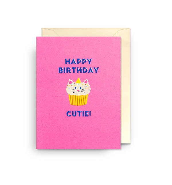 Happy Birthday Cutie! Mini Card
