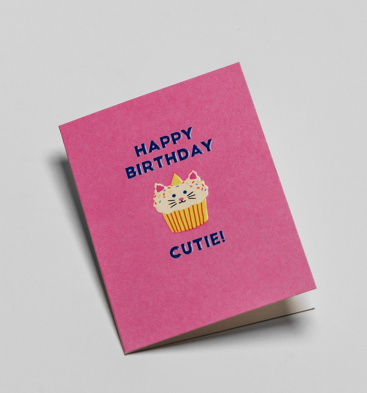 Happy Birthday Cutie! Mini Card