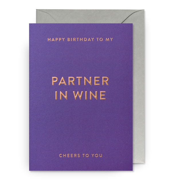 Partner in Wine