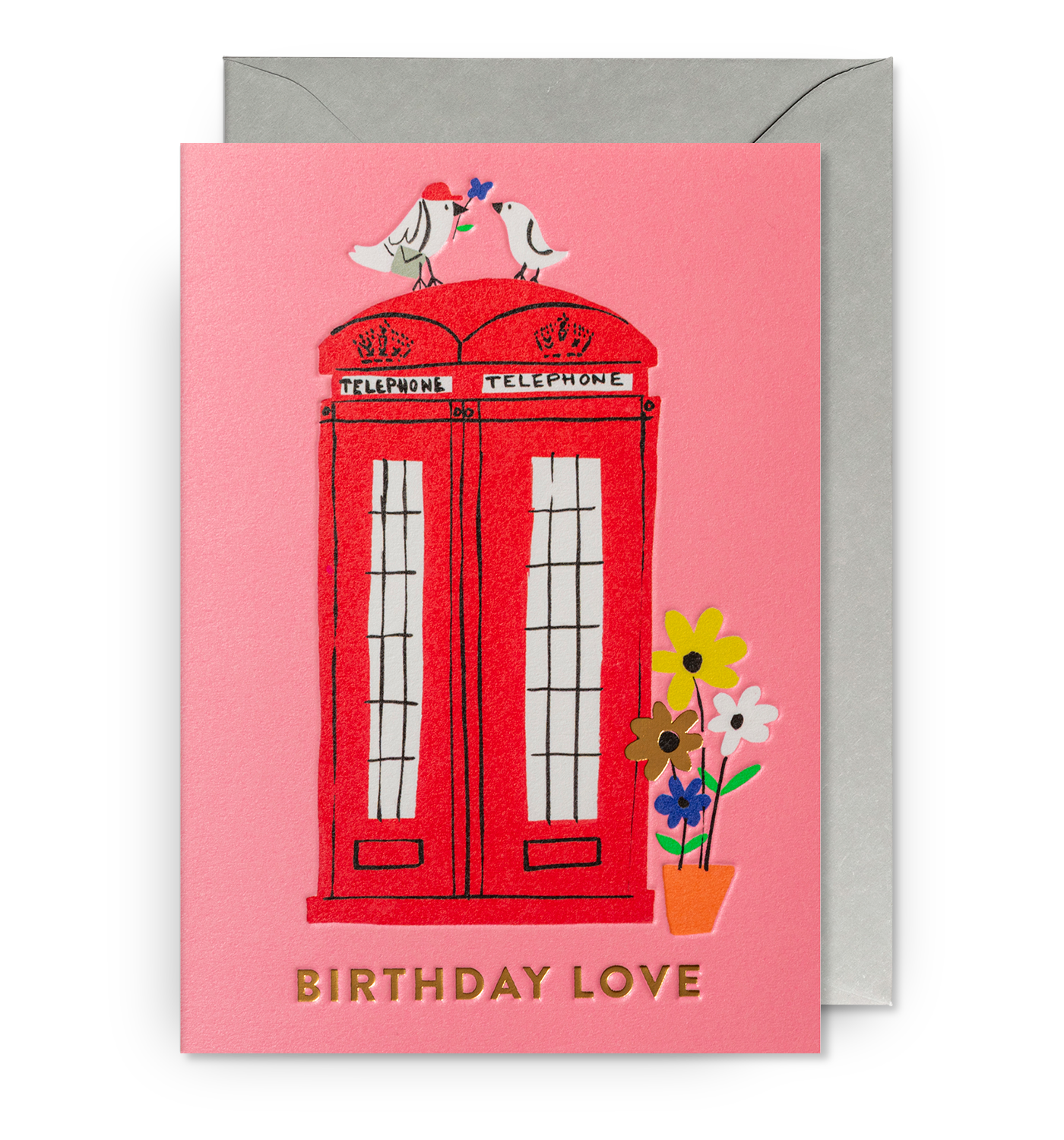 Birthday Love Phone Box