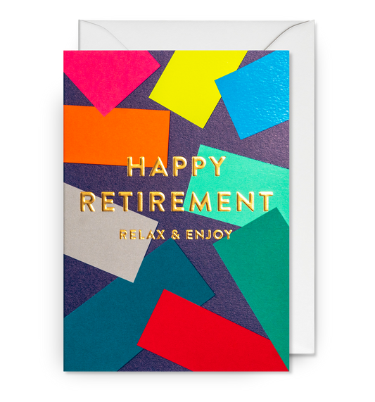 Postco - Happy Retirement Relax & Enjoy - Greeting Cards