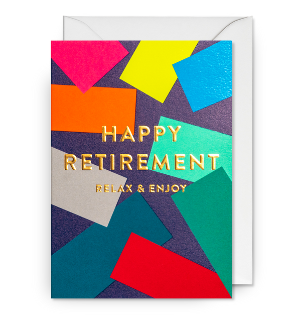 Postco - Happy Retirement Relax & Enjoy - Greeting Cards