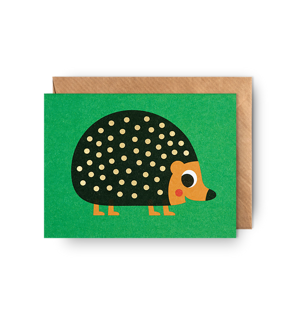 Hedgehog Mini Card
