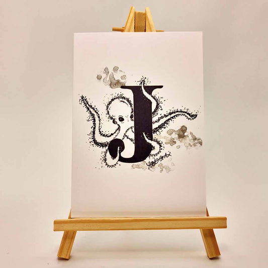 Tangled Letters: 'J'