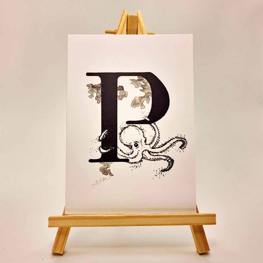 Tangled Letters: 'P'