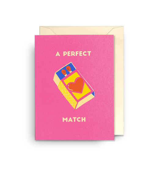 A Perfect Match Graphic Matchbook - UniqueEntity Art