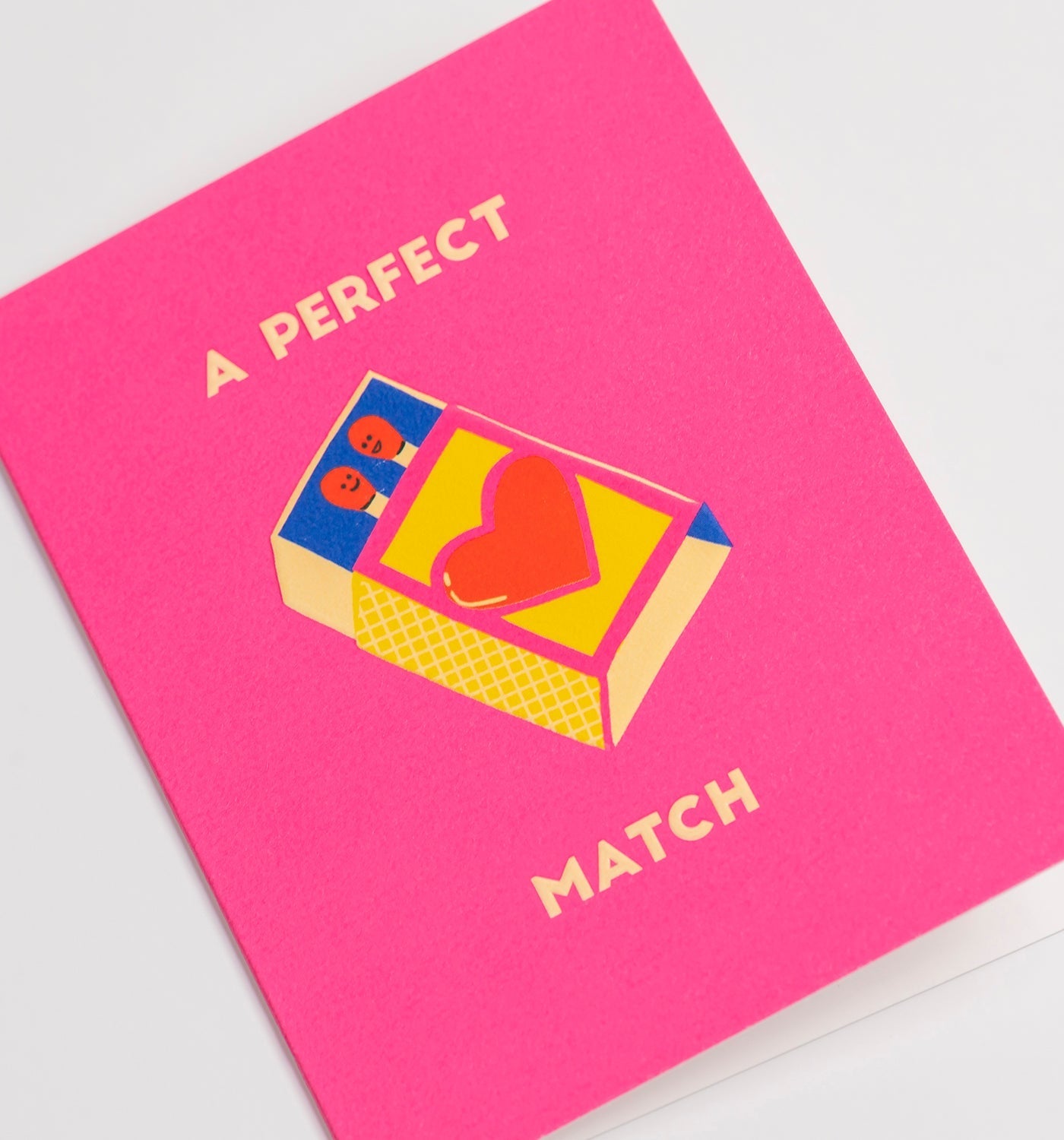 A Perfect Match Graphic Matchbook - UniqueEntity Art