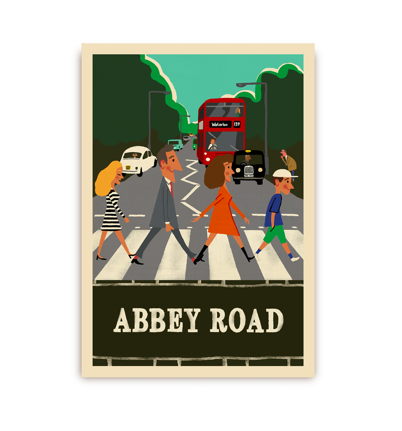 Abbey Road London - UniqueEntity Art