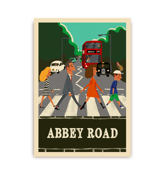 Abbey Road London - UniqueEntity Art