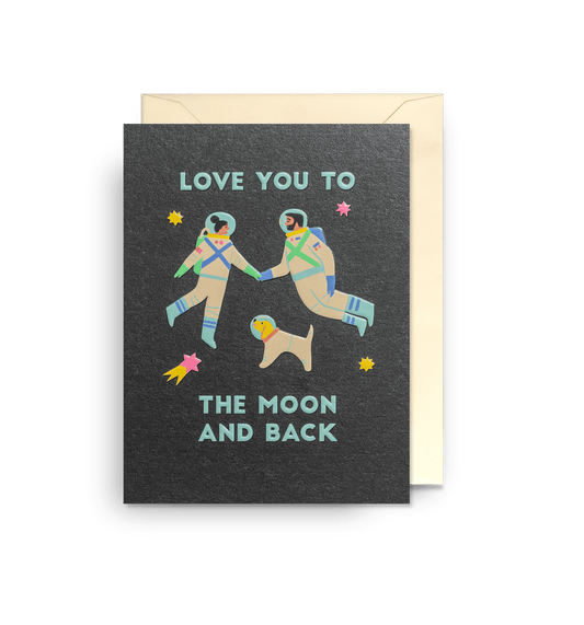 Astronauts To The Moon And Back - UniqueEntity Art
