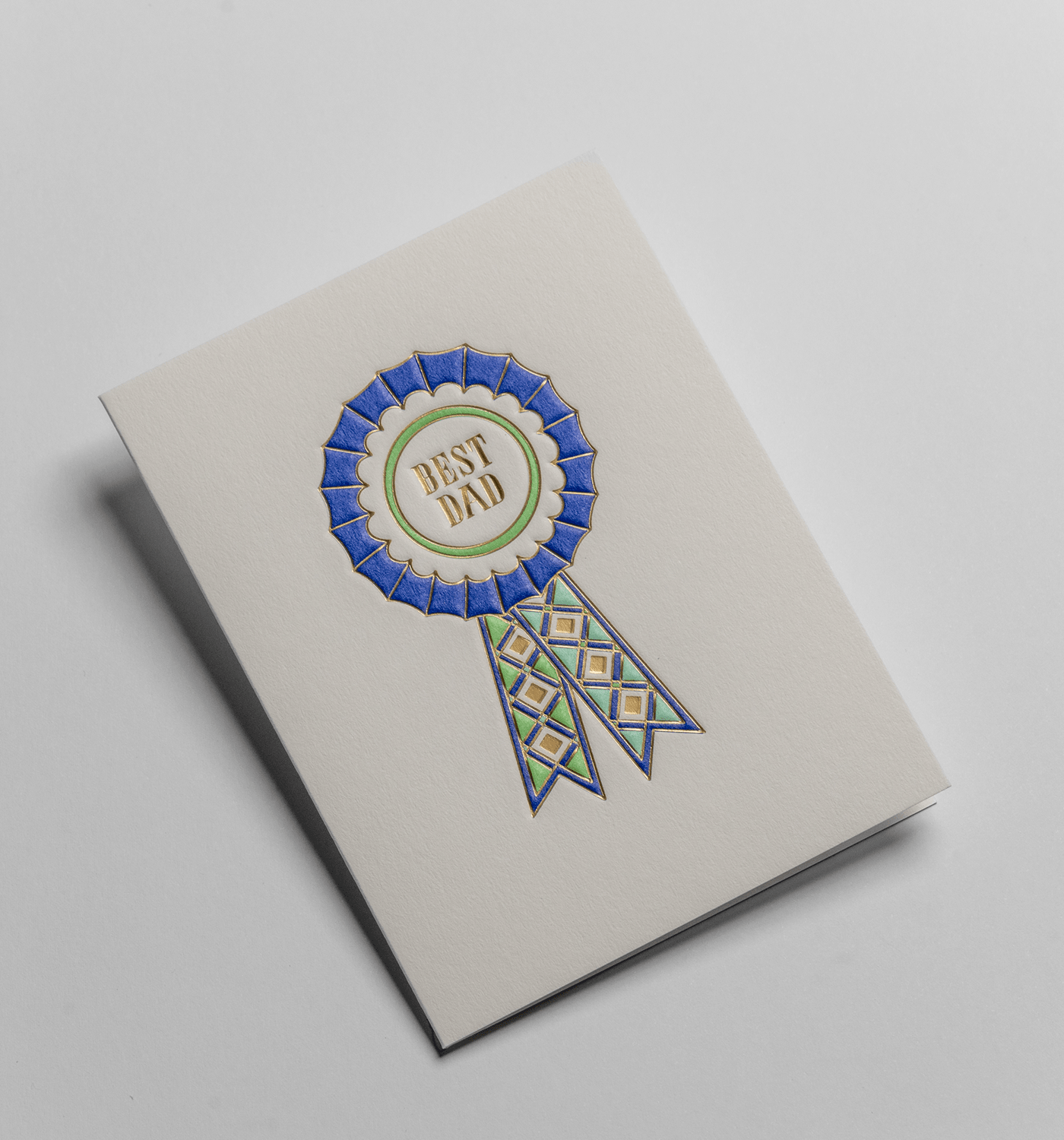 Best Dad Rosette - UniqueEntity Art