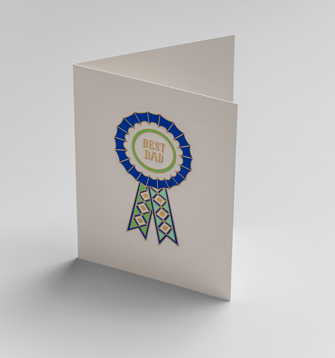 Best Dad Rosette - UniqueEntity Art