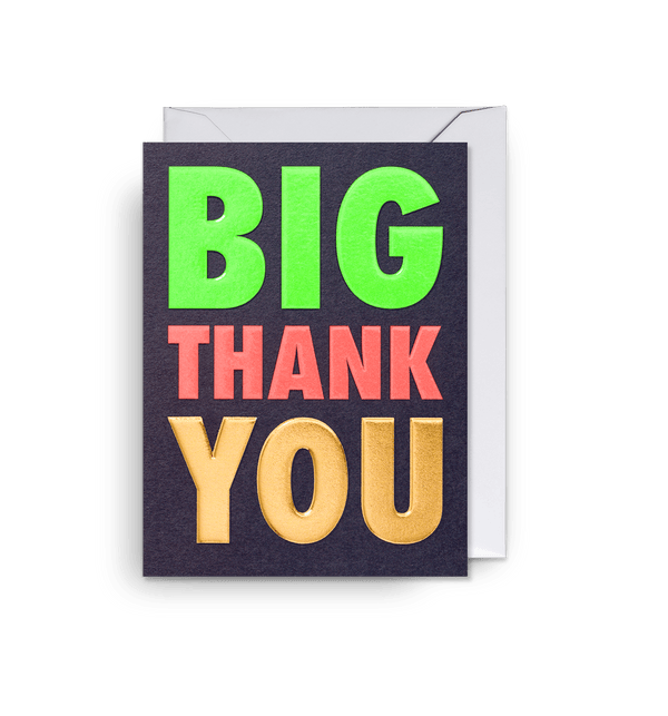 Big Thank You