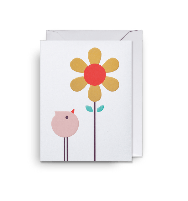 Bird And Flower