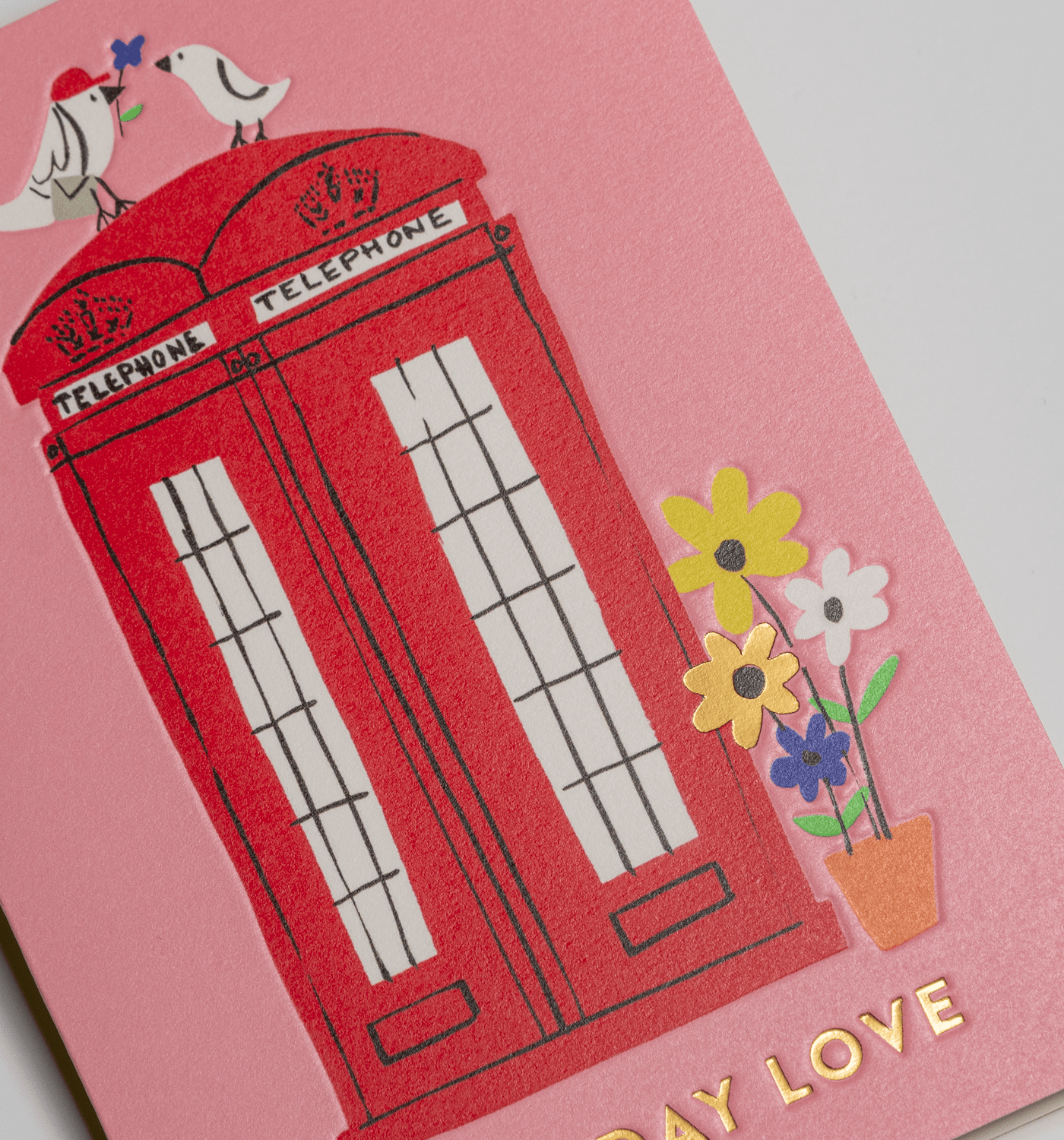 Birthday Love Phone Box - UniqueEntity Art