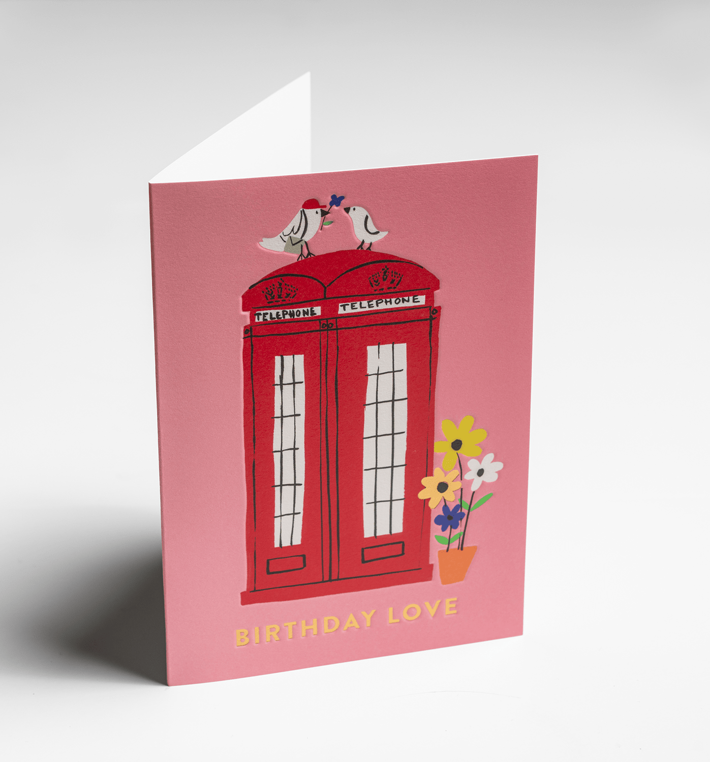 Birthday Love Phone Box - UniqueEntity Art