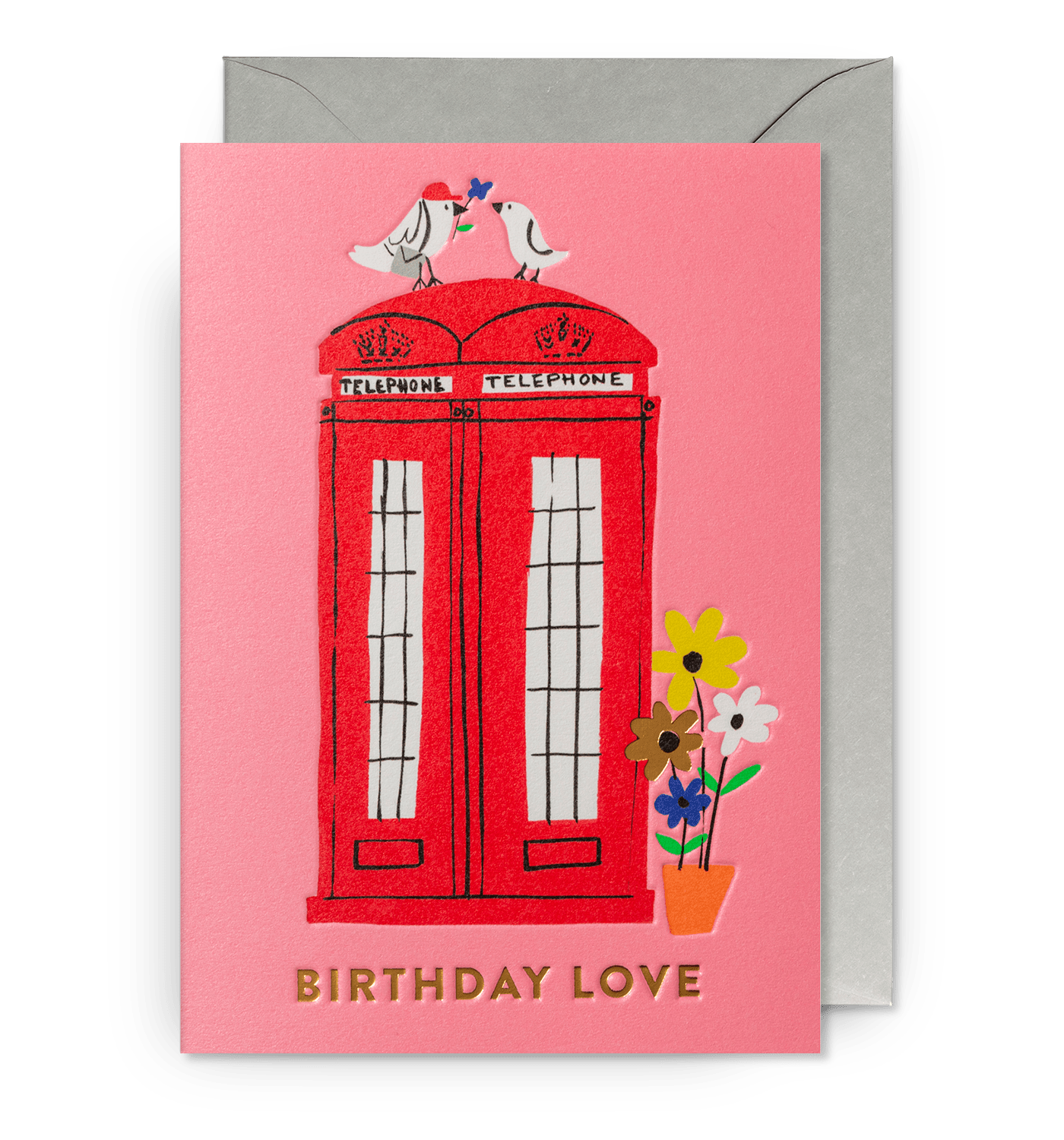 Birthday Love Phone Box - UniqueEntity Art