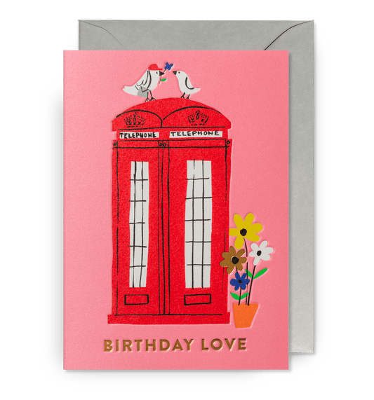 Birthday Love Phone Box - UniqueEntity Art
