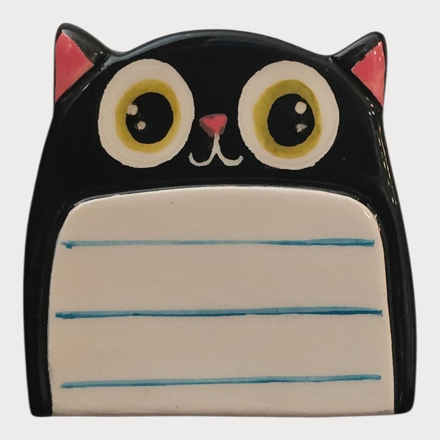 Black Cat Big Eyes Magnet - UniqueEntity Art