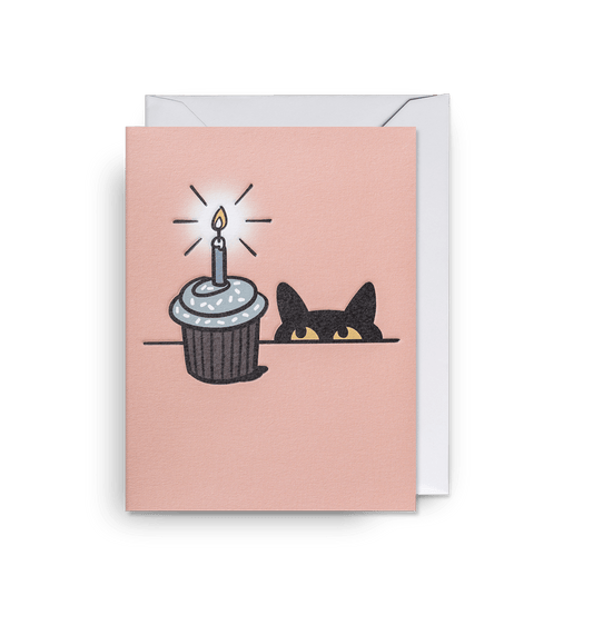 Black Cat Birthday Cake - UniqueEntity Art