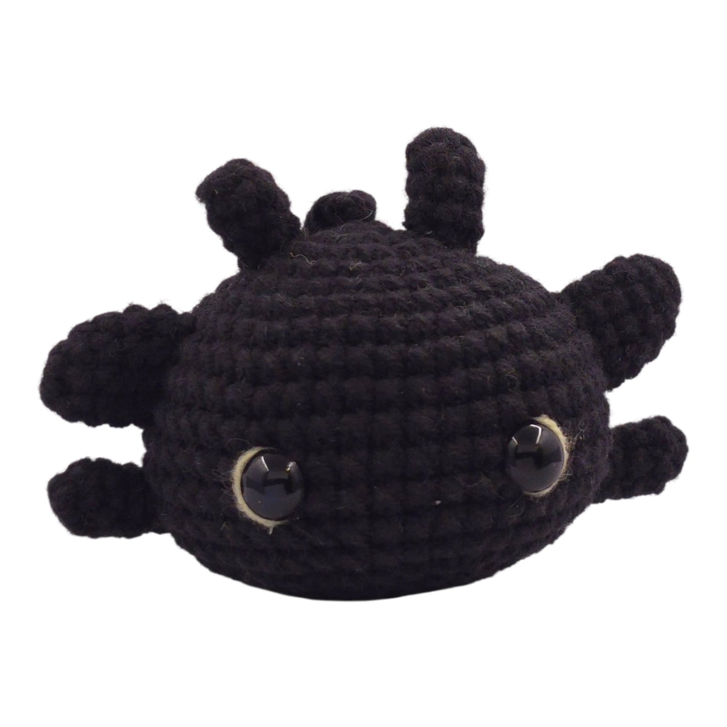 Black Mini Spider Keychain - UniqueEntity Art