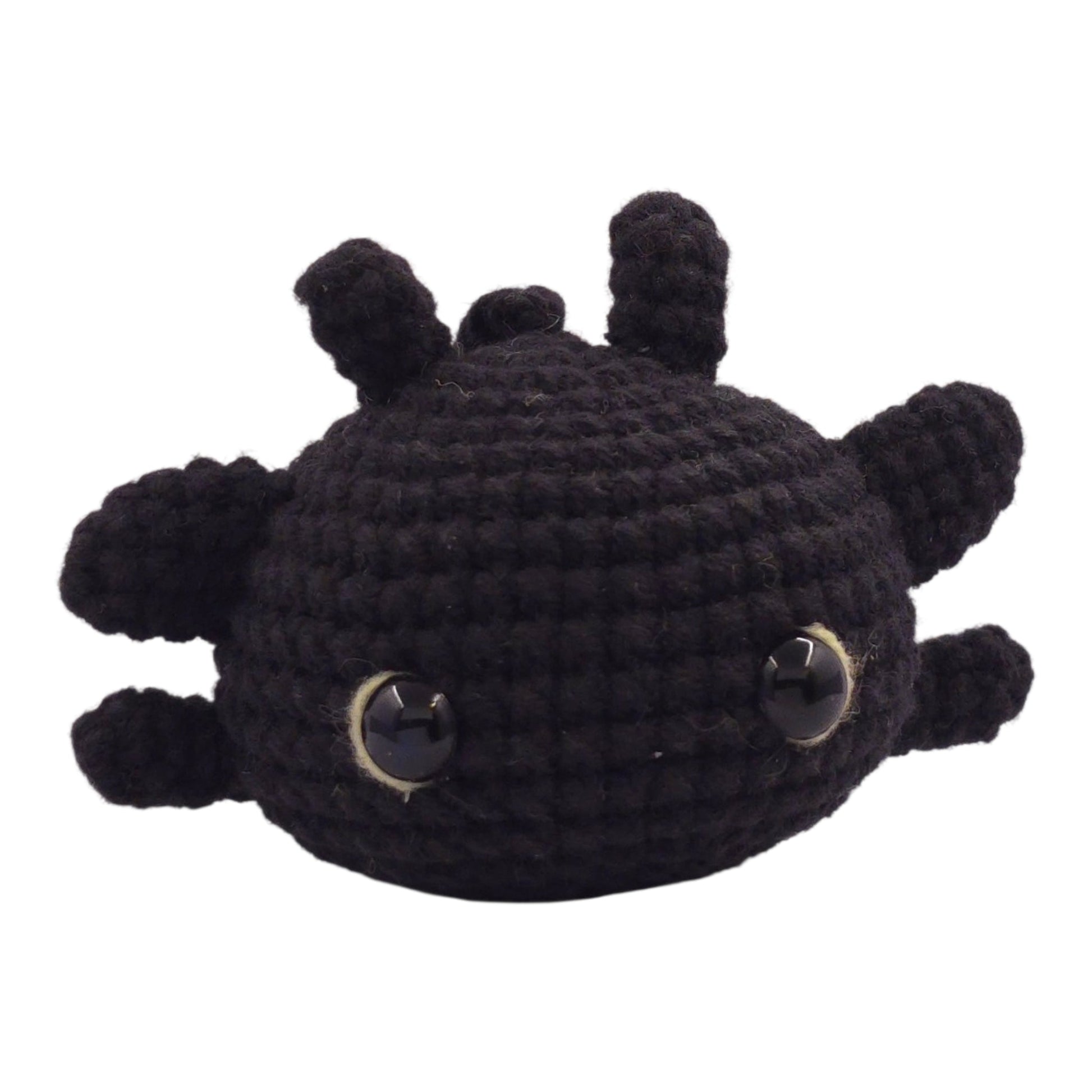 Black Mini Spider Keychain - UniqueEntity Art