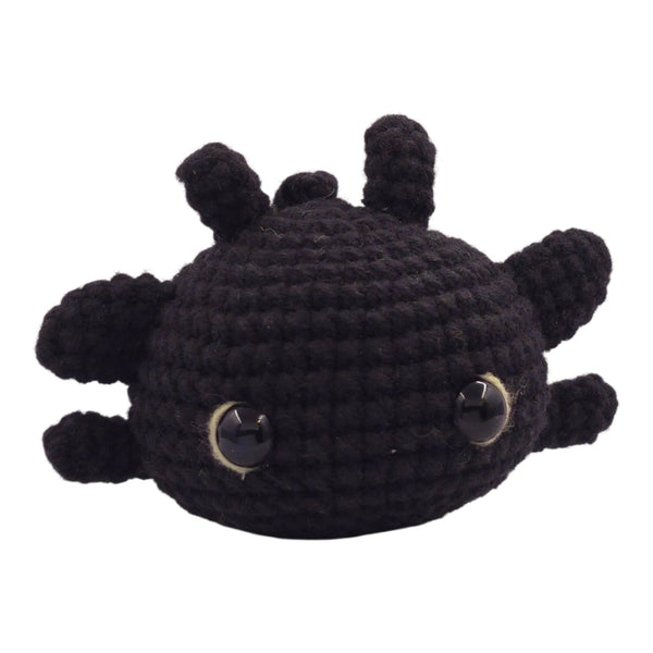 Black Mini Spider Keychain