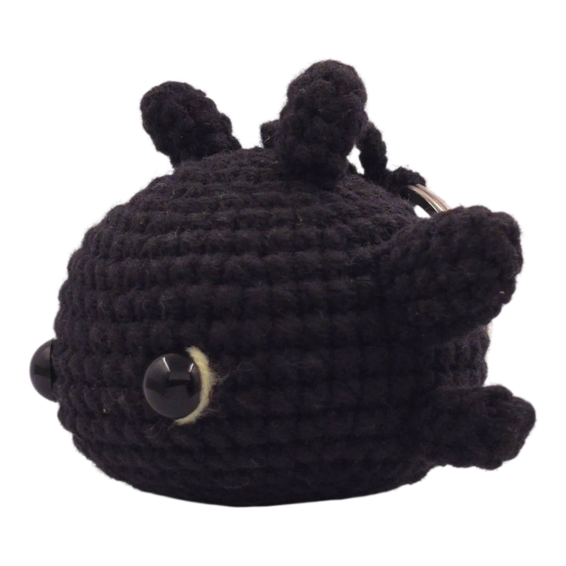 Black Mini Spider Keychain - UniqueEntity Art