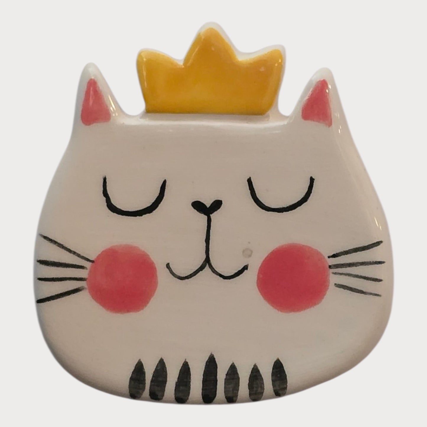 Cat With Yellow Crown - UniqueEntity Art