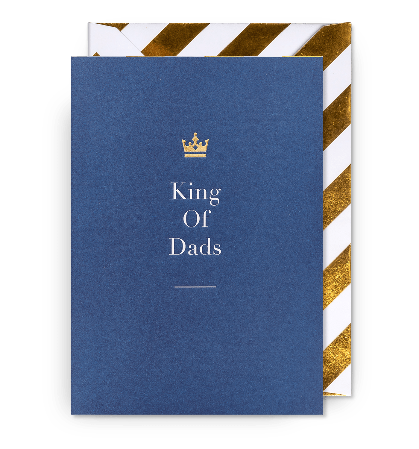 Charm - King of Dads Greeting Card - UniqueEntity Art