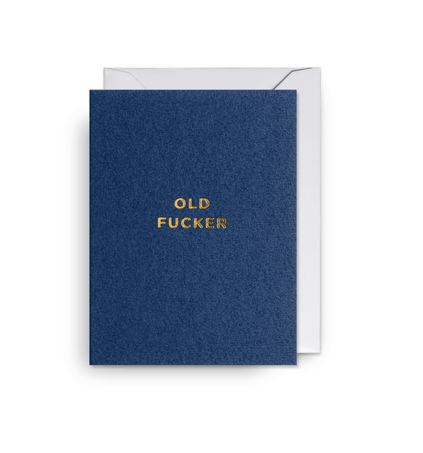 Cherished - Old Fucker - Mini Card