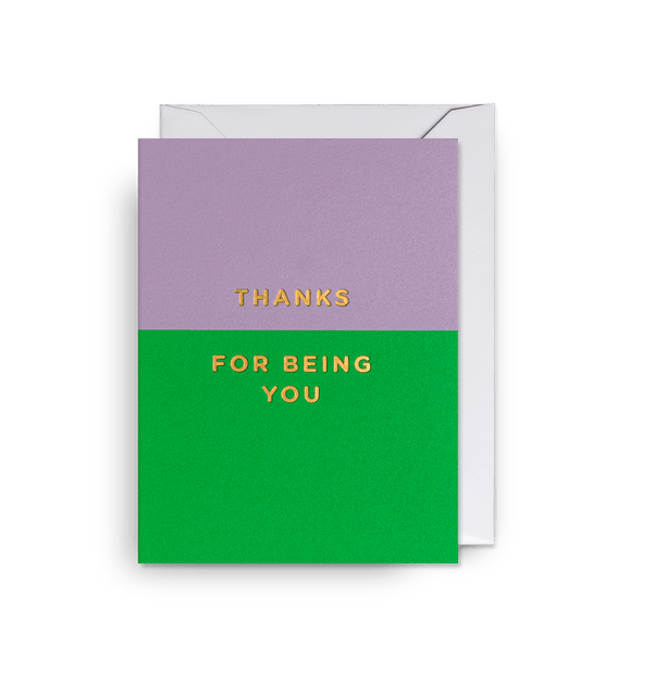 Cherished - Thanks, For Being You - Mini Card