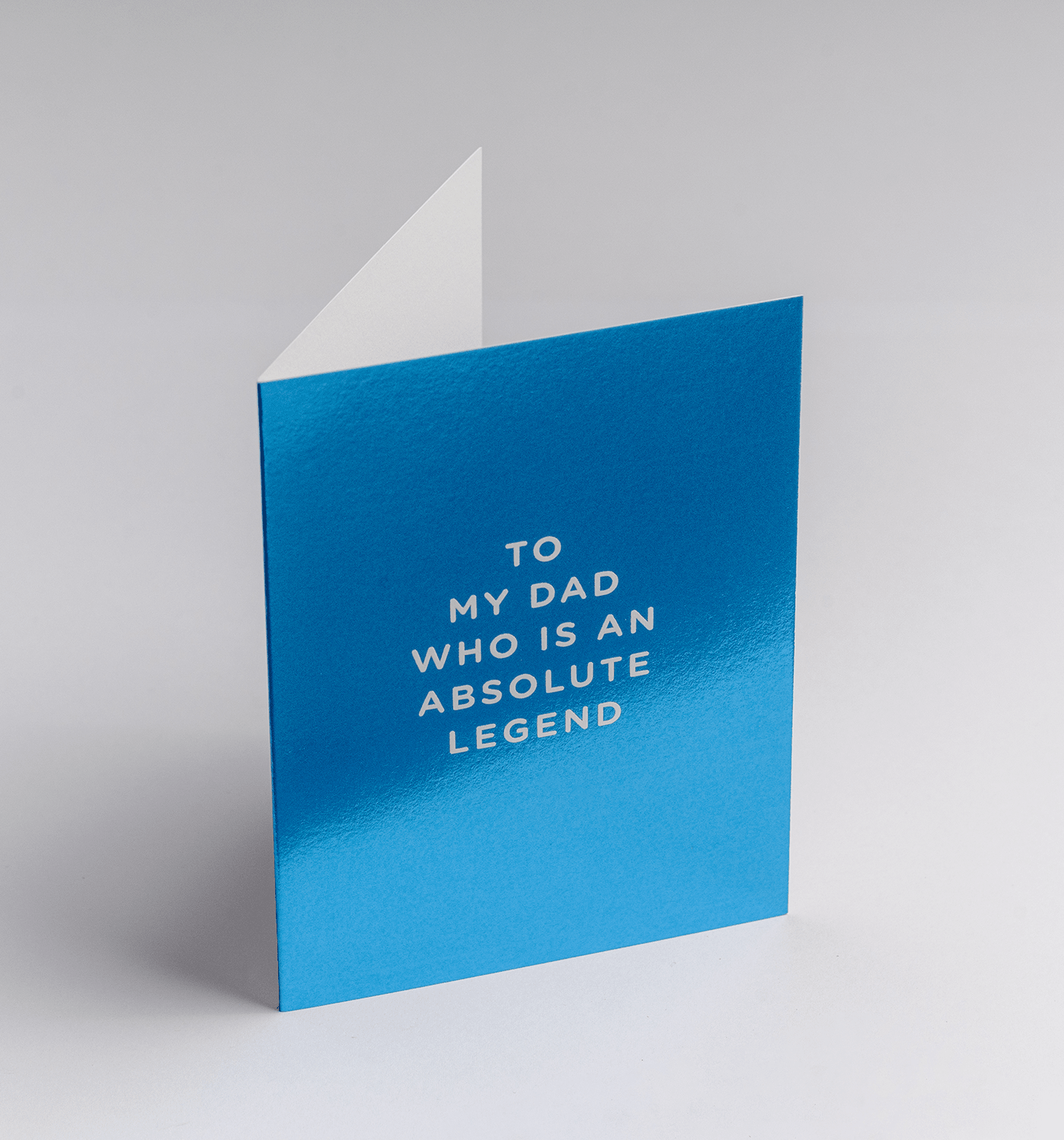 Cherished - To My Dad Who is an Absolute Legend - Mini Card - UniqueEntity Art
