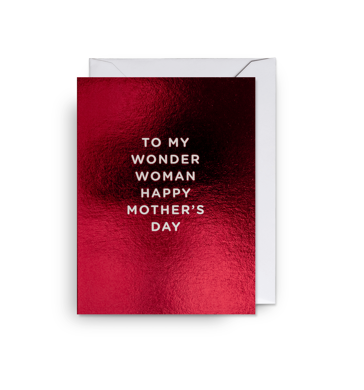 Cherished - To My Wonder Woman Happy Mother's Day - Mini Card - UniqueEntity Art