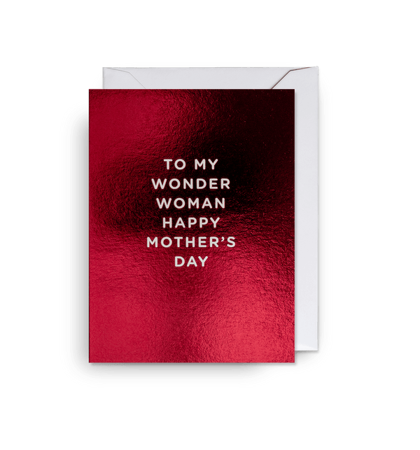 Cherished - To My Wonder Woman Happy Mother's Day - Mini Card