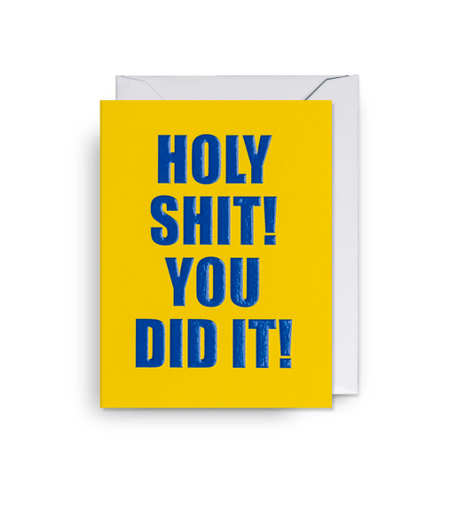 Cozy - Holy Shit! You Did It! - Mini Card - UniqueEntity Art