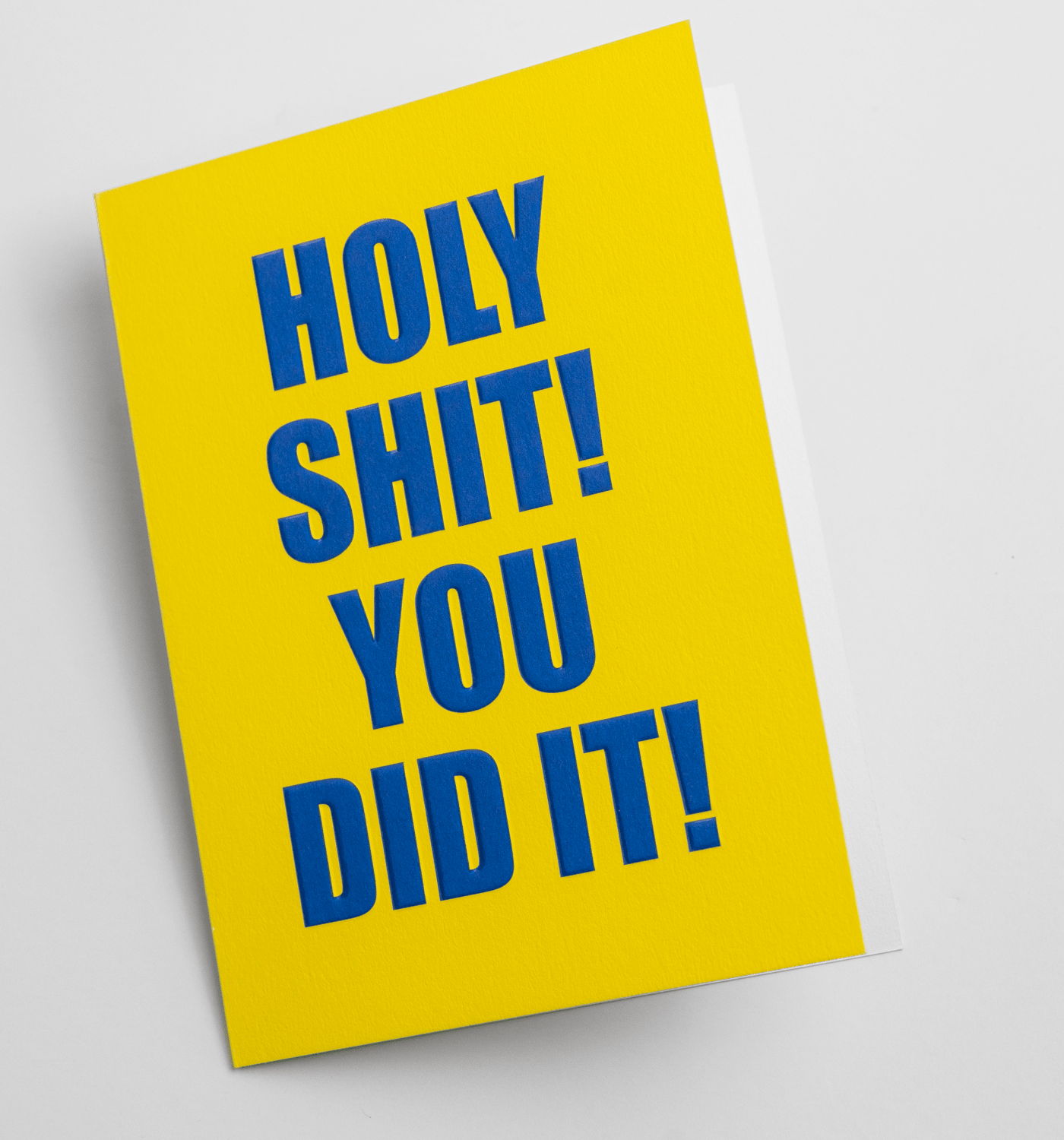 Cozy - Holy Shit! You Did It! - Mini Card - UniqueEntity Art
