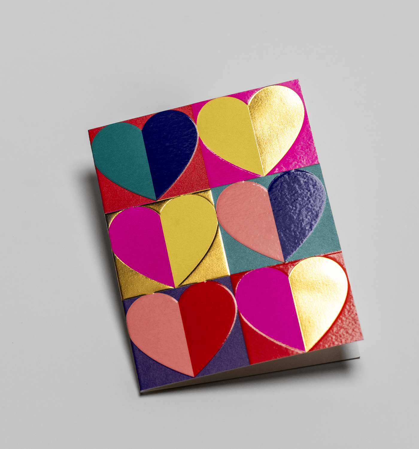 Cozy - Love Hearts - Mini Cards - UniqueEntity Art
