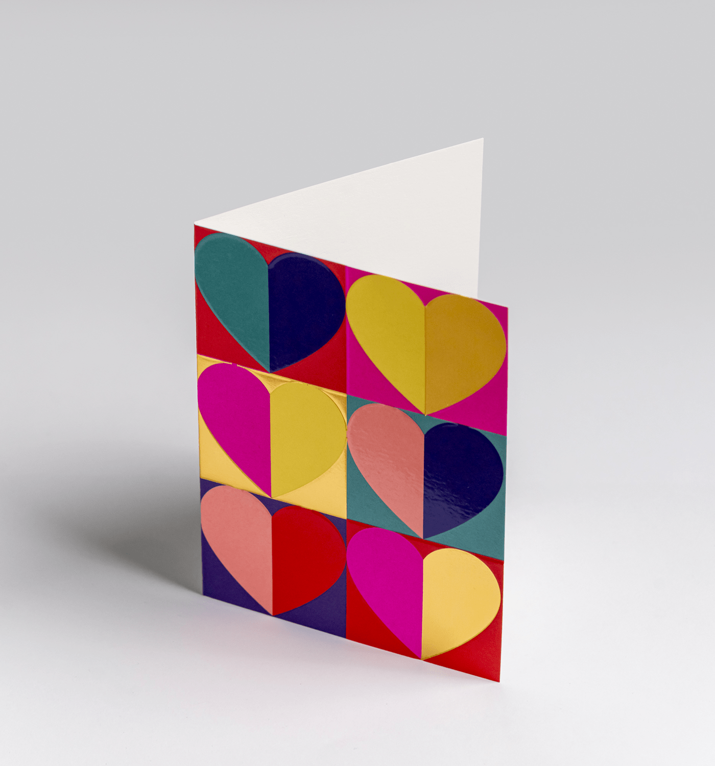 Cozy - Love Hearts - Mini Cards - UniqueEntity Art