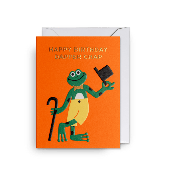 Dapper Chap Mini Birthday Card