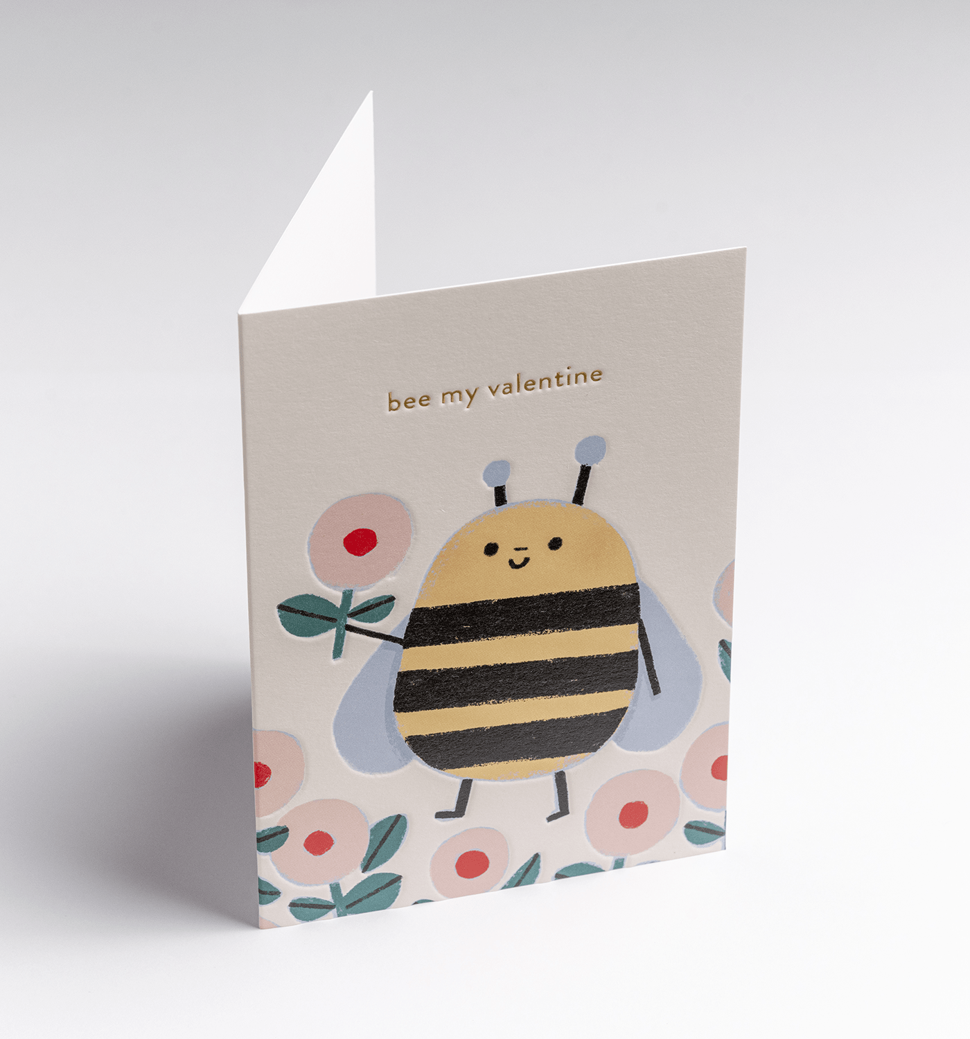 Elena Comte - Bee My Valentine - Everyday card - UniqueEntity Art