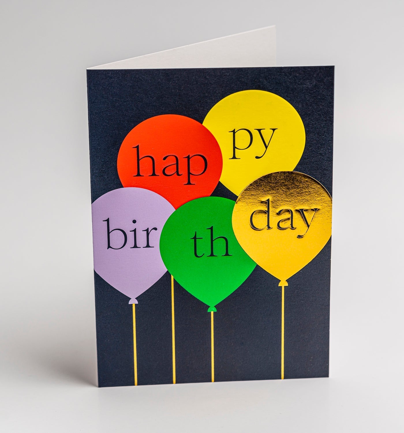 Floating Balloons Birthday Card - UniqueEntity Art